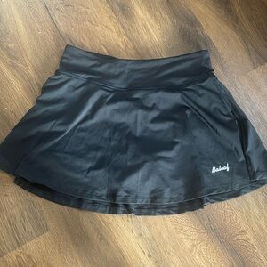 Women’s black Baleaf tennis skirt - medium